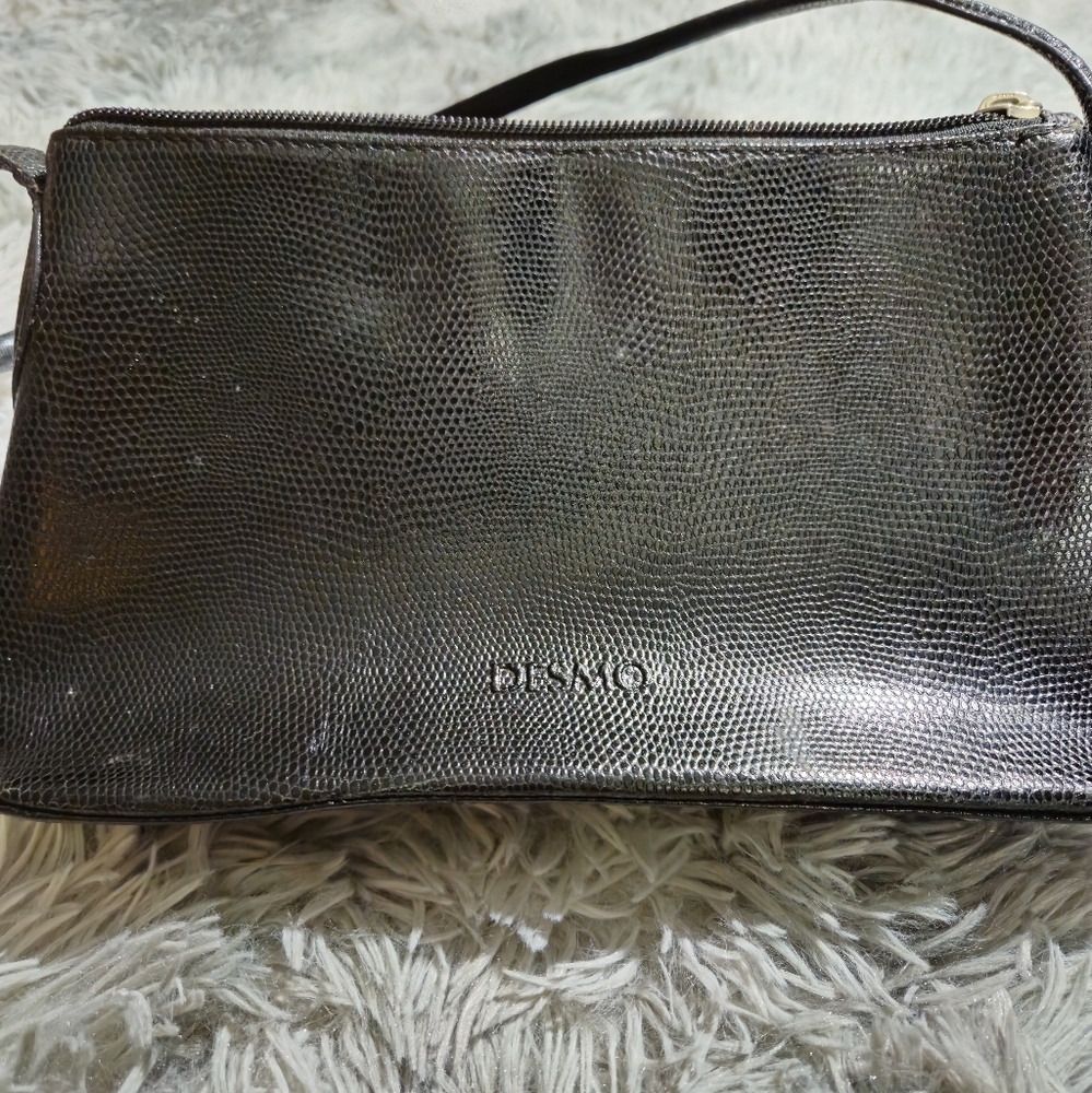 Desmo Italian Made Black Bag Purse